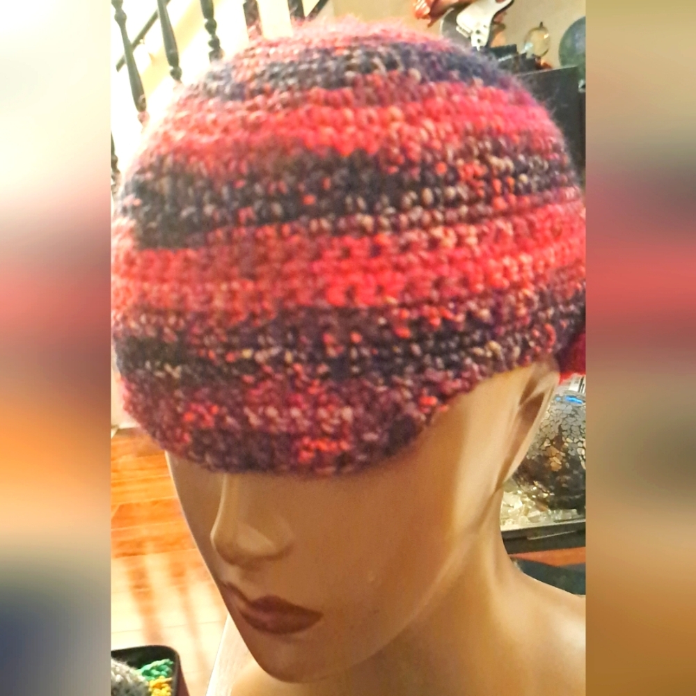 Handmade One of a Kind Stylish Ponytail Hat